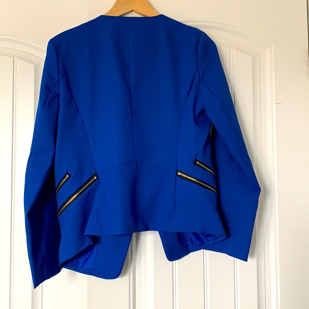 Royal Blue soft blazer - Picture 2 of 2